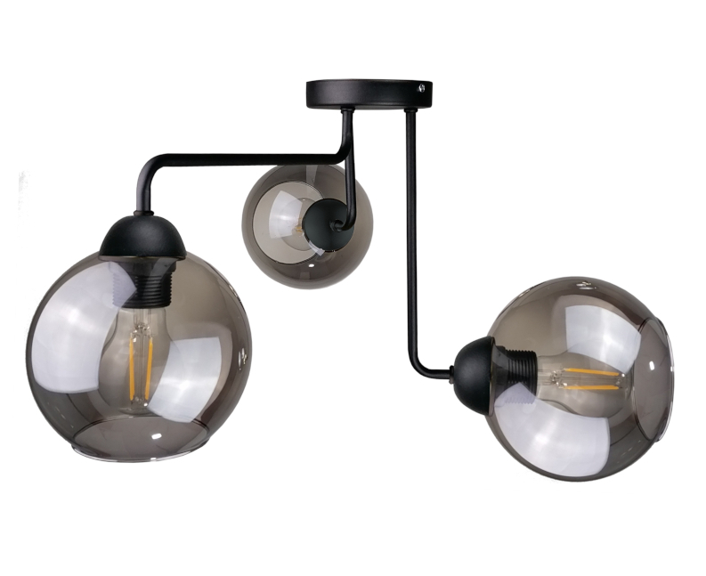 Verifica Plafoniera 3xE27 COSMO BLACK Plafoniera 3xE27 COSMO BLACK