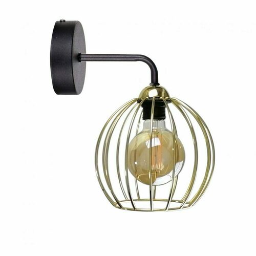 Verifica Aplică 1xE27 MIG BLACK GOLD