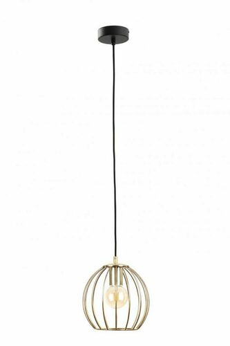 Verifica Lampa suspendata 1xE27 GLOBE BLACK / GOLD