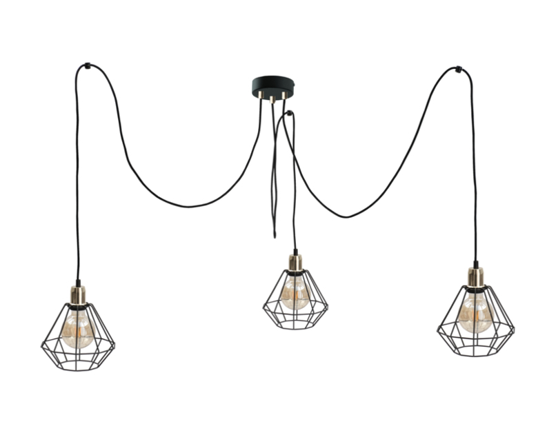 Verifica Lampa suspendata 3xE27 FOSKAL GOLD Lampa suspendata 3xE27 FOSKAL GOLD