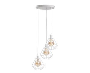 Lampă suspendată în cascadă 3xE27 FOSKAL WHITE 462 small 0