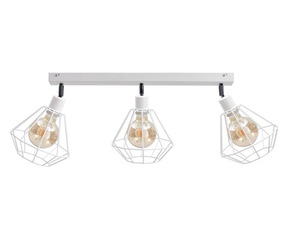Spot de tavan Keter Lighting FOSKAL 463 alb, 3×E27, 65 cm small 0