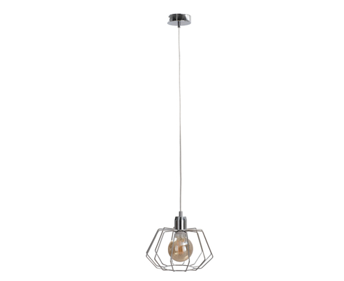 Verifica Lampa suspendata 1xE27 LUNA SILVER