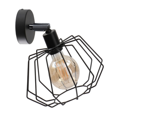 Verifica Aplică Keter Lighting LUNA neagră 1xE27 28 cm 738