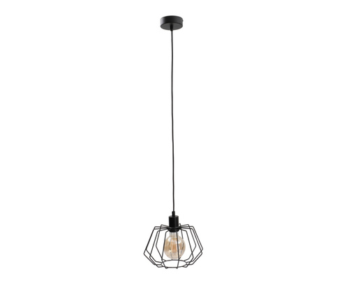 Verifica Pendul Keter Lighting LUNA BLACK 473, negru, 1×E27, 25 cm