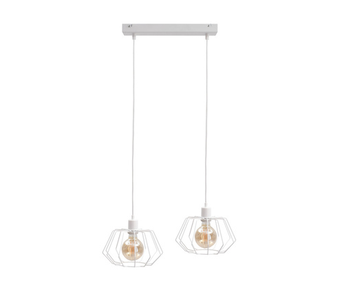 Verifica Lampa suspendata 2xE27 LUNA WHITE