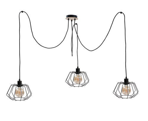 Verifica Lampa suspendata 3xE27 SOHO WOOD