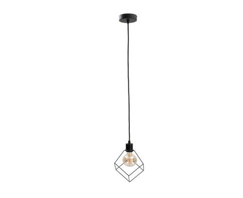 Verifica Pendul Keter Lighting Ruben Black 1×E27 negru 32 cm 497