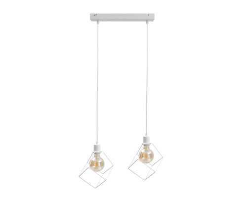 Verifica Lampa suspendata 2xE27 RUBEN WHITE