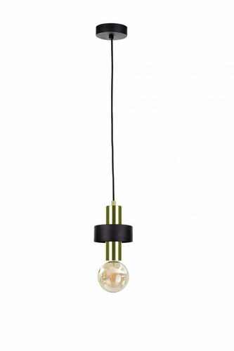 Verifica Pendul Keter Lighting Unica 308 negru-auriu, 1×E27