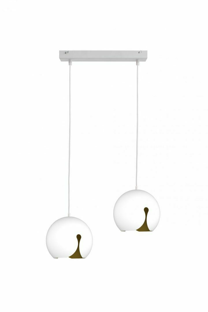 Verifica Lampa suspendata 2xE27 MALAGA WHITE Lampa suspendata 2xE27 MALAGA WHITE