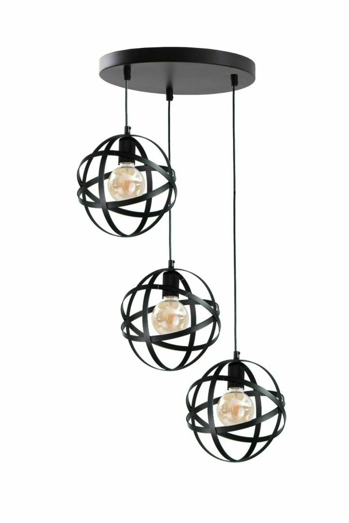 Verifica Lampa suspendata 3xE27 POLA BLACK Lampa suspendata 3xE27 POLA BLACK