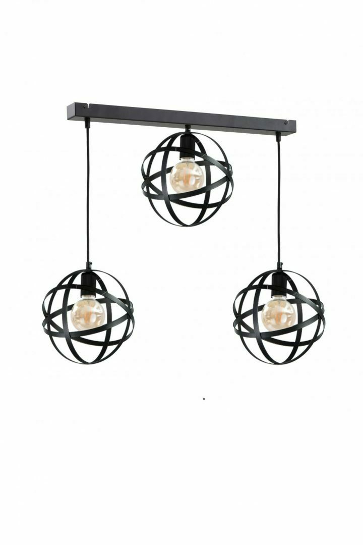 Verifica Lampa suspendata 3xE27 POLA BLACK Lampa suspendata 3xE27 POLA BLACK