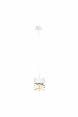 Verifica Pendul Keter Lighting Royal 1133 alb și auriu 1×E27 12 cm
