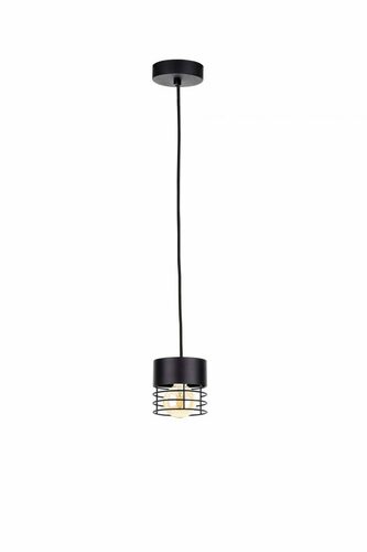 Verifica Lampă suspendată Keter Lighting ELLE 1142, neagră, 1×E27