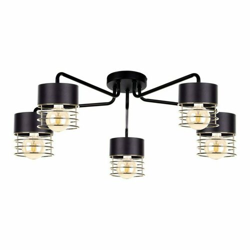 Verifica Plafoniera 5xE27 ROYAL GOLD