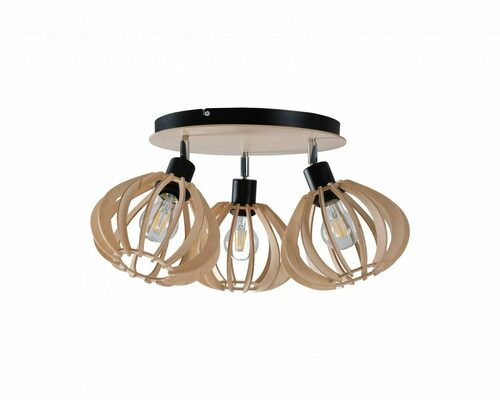Verifica Spot de tavan Keter Lighting NICOLETA 827 natur/negru 3xE27