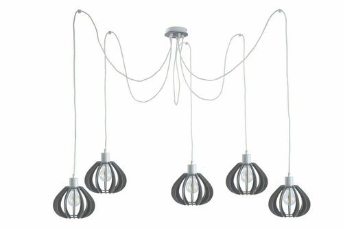 Verifica Lampa suspendata 5xE27 NICOLETA GREY 839