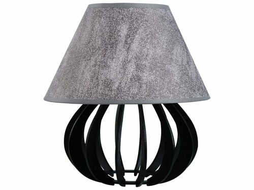 Verifica Lampa de noptiera 1xE27 NORA BLACK GREY II 961