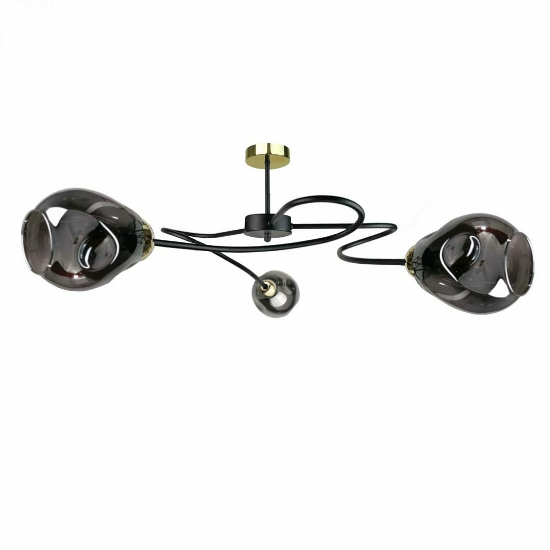 Verifica Plafoniera 3xE27 ZAHRA BLACK / GOLD Plafoniera 3xE27 ZAHRA BLACK / GOLD