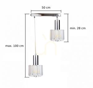Lampa suspendata 2xE27 DECO small 2