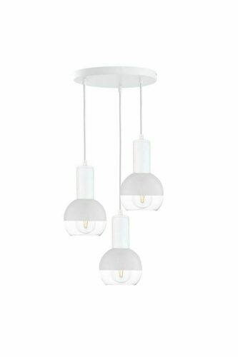 Verifica Pendulă Keter ICE 1612 albă/transparentă 3xE27 30 cm