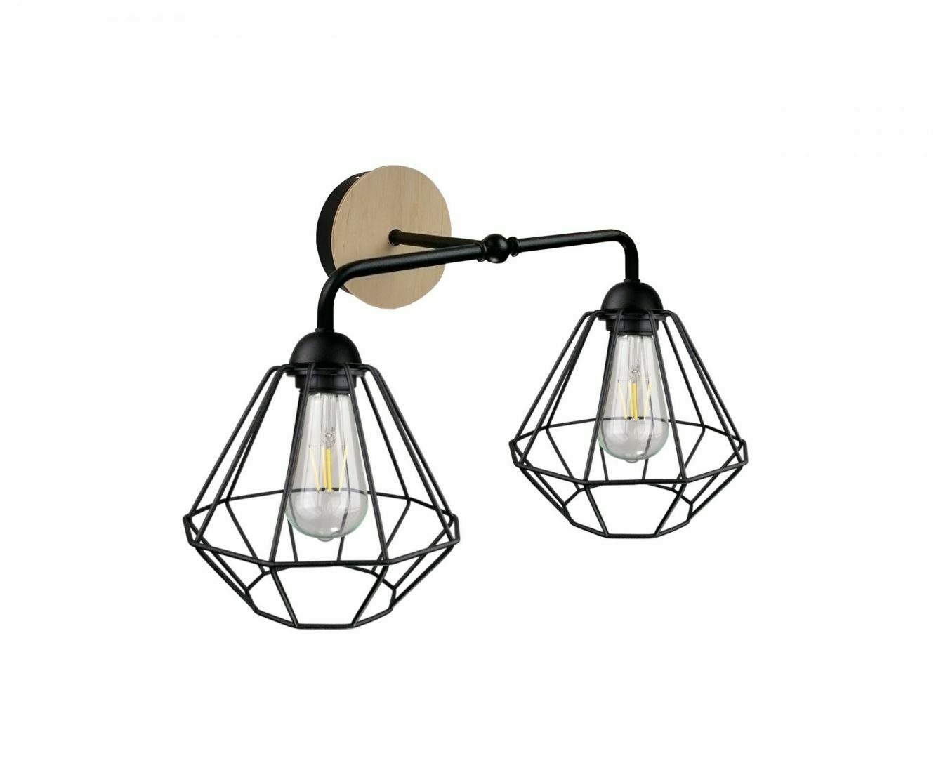 Verifica Aplică 2xE27 FOSKAL BLACK WOOD Aplică 2xE27 FOSKAL BLACK WOOD