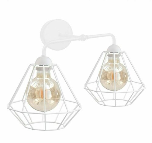 Verifica Aplică albă Keter Lighting FOSKAL 1413, 2×E27, 46 cm