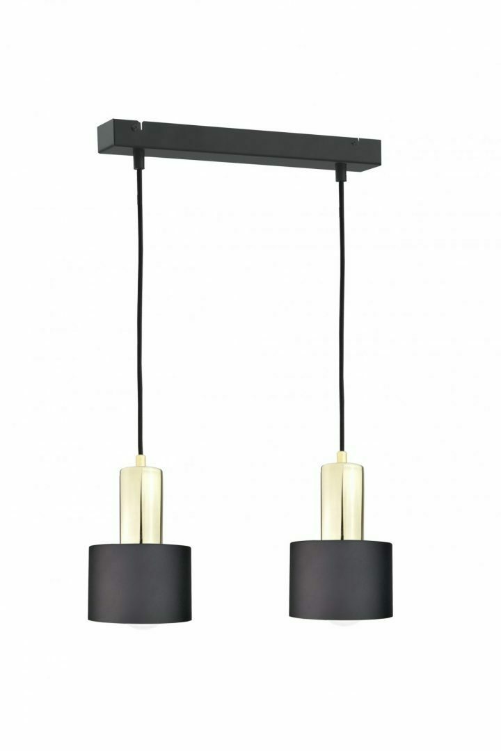 Verifica Lampa suspendata 2xE27 LUCE BLACK GOLD Lampa suspendata 2xE27 LUCE BLACK GOLD