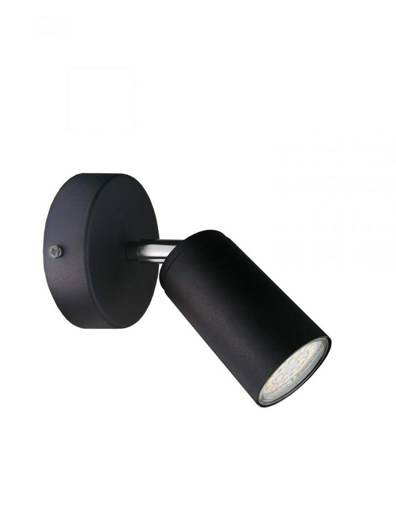 Verifica 1xGU10 EYE BLACK aplică de perete 1xGU10 EYE BLACK aplică de perete