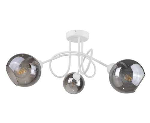 Verifica Plafonieră 3xE27 RING WHITE Keter Lighting