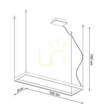 previzualizare Candelabru TUULA M negru 4000K Thoro Candelabru TUULA M negru 4000K Thoro