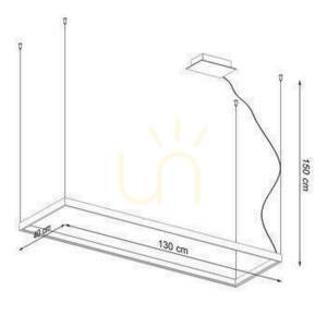 Candelabru TUULA L negru 3000K Thoro small 7
