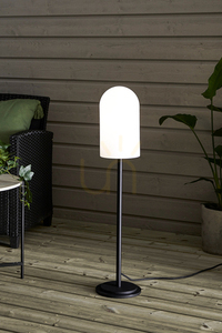Lampă de podea Markslojd AFTERNOON 107997 negru/alb IP44 metal acril 90 cm small 1