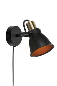 Lampa de perete Markslojd ALTON negru metal 1 bec 107856 small 0