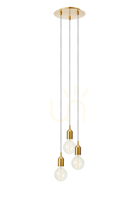 Pendant lamp Markslojd BRONX 3-light brown metal 25 cm 108099 0 Pendant lamp Markslojd BRONX 3-light brown metal 25 cm 108099 small 0