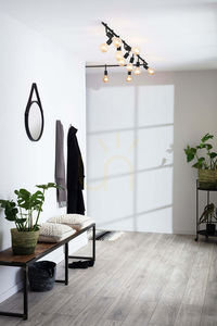 Plafoniera spot Markslojd EXPAND 107969 2xE27 50 cm negru metal small 1