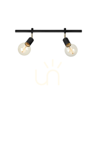 Plafoniera spot Markslojd EXPAND 107969 2xE27 50 cm negru metal small 0