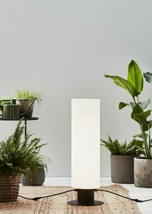 Stalp iluminat exterior Markslojd Garden 24 70 cm LED 12W negru alb 107985 small 1
