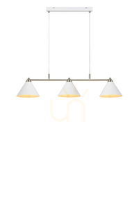 Pendul Markslojd KLINT 3 becuri alb metal 98 cm 108075 0 Pendul Markslojd KLINT 3 becuri alb metal 98 cm 108075 small 0