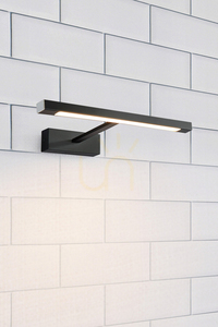 Lampă de perete baie LED Markslojd Neptunus 107909 negru IP44 60 cm small 1
