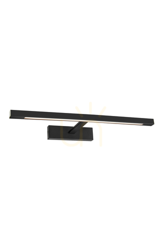 Verifica Lampă de perete baie LED Markslojd Neptunus 107909 negru IP44 60 cm
