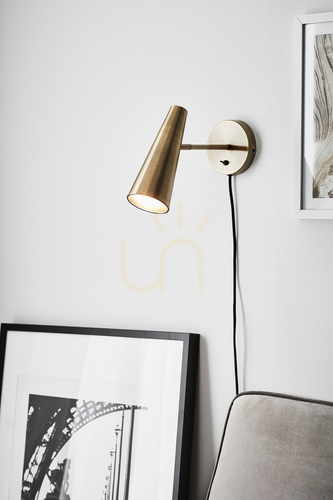 Verifica Lampă de perete Markslojd PEAK 107899 antic metal 1x40W