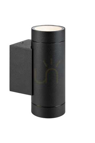 Verifica Lampă de perete baie Markslojd PIPE negru sticlă IP44 2x35W 107916
