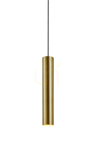 Verifica Pendant lamp Markslojd Ruben 107880 brushed brass metal 40 cm