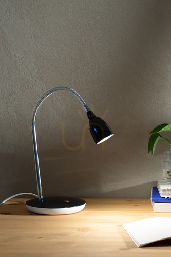 Verifica Lampă de masă Markslojd Tulip 105685 negru crom LED 2.5W