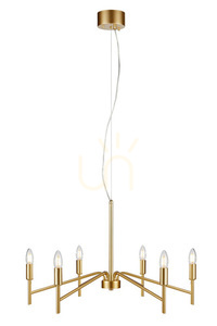 Pendul Markslojd Monarch 6L auriu metal 70 cm 108210 small 0