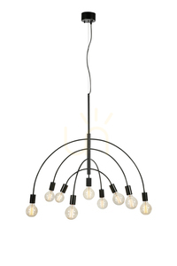 Pendul Markslojd Lavello 9 becuri negru metal 108288 small 0