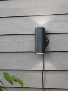 Aplica de perete exterior Markslojd Garden 24 negru aluminiu LED 2x3W 108169 small 1