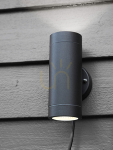 Aplica de perete exterior Markslojd Garden 24 negru aluminiu LED 2x3W 108169 small 3